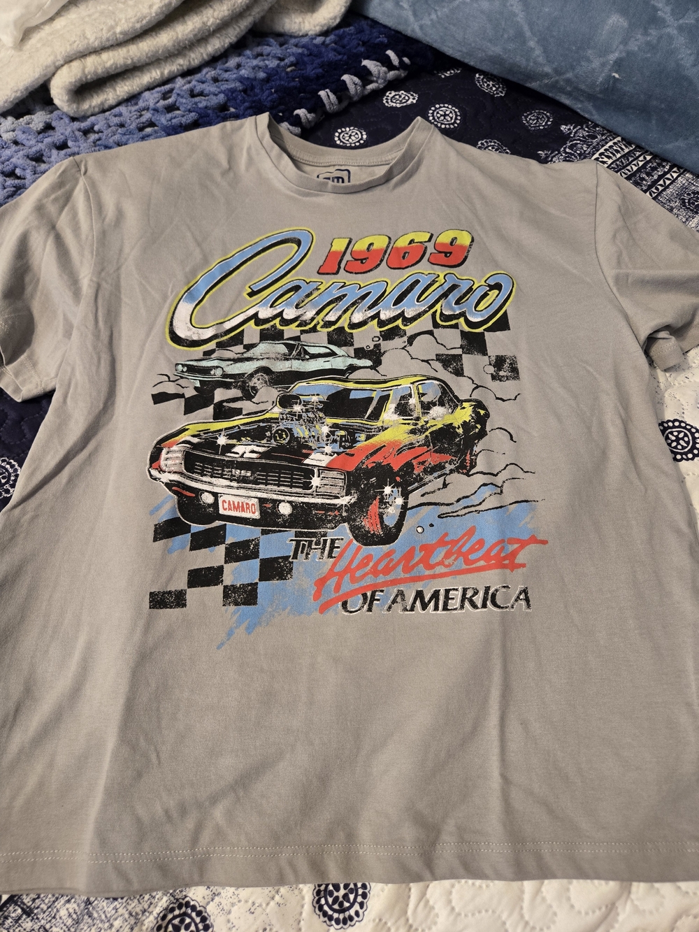 Men's 1969 Camaro Graphic Tee - Gray